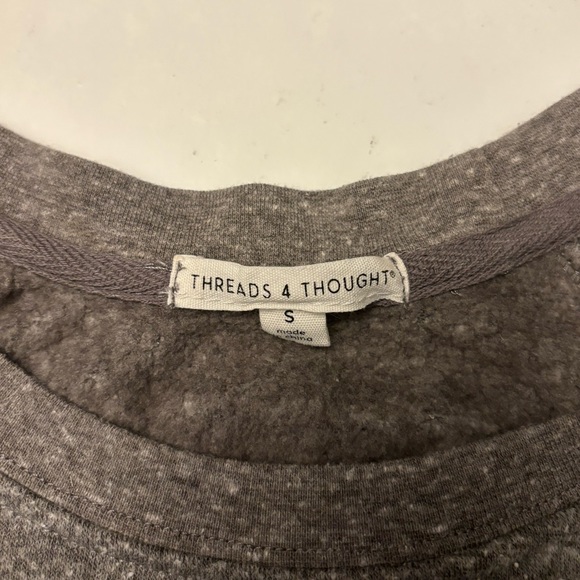 Threads 4 Thought women’s sweatshirt. - Picture 4 of 4